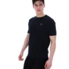 T-shirt Don en maille texturée noir