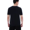 T-shirt Don en maille texturée noir