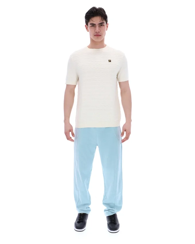 T-shirt en maille texturée « Coconut Milk Don »