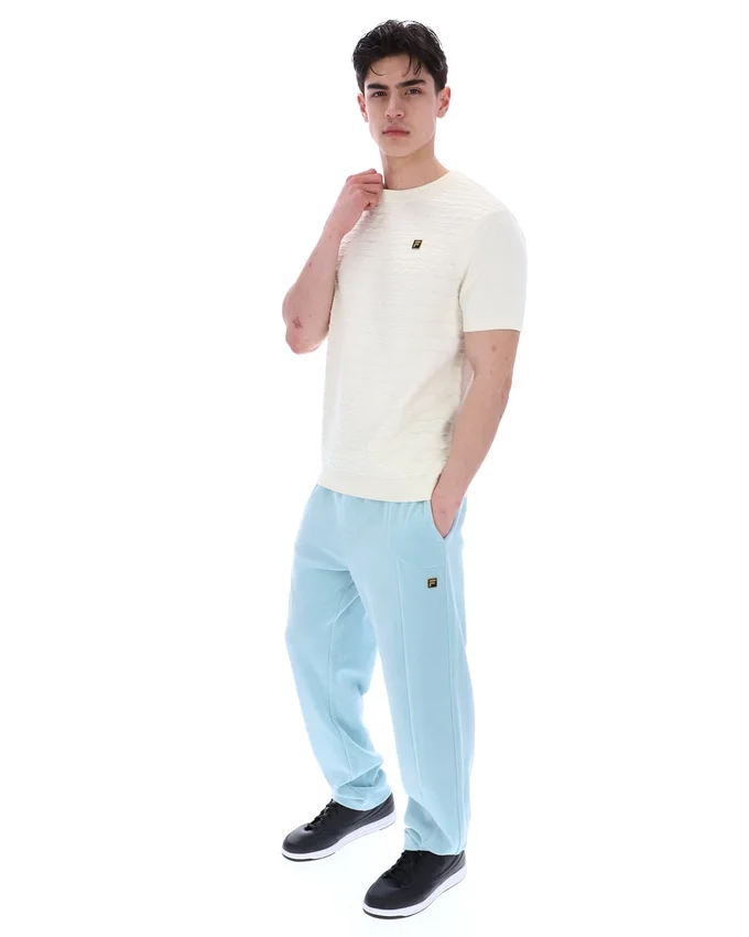 T-shirt en maille texturée « Coconut Milk Don »