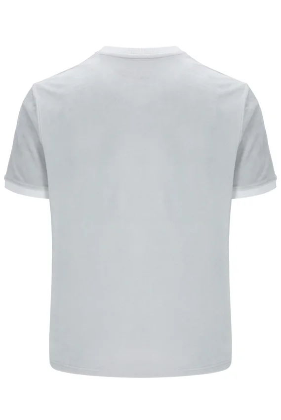 T-shirt en velours Basilio bleu aube