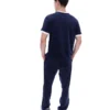 T-shirt en velours Basilio bleu marine de Fila