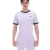 T-shirt en velours Basilio « Misty Lilac »