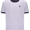 T-shirt en velours Basilio « Misty Lilac »