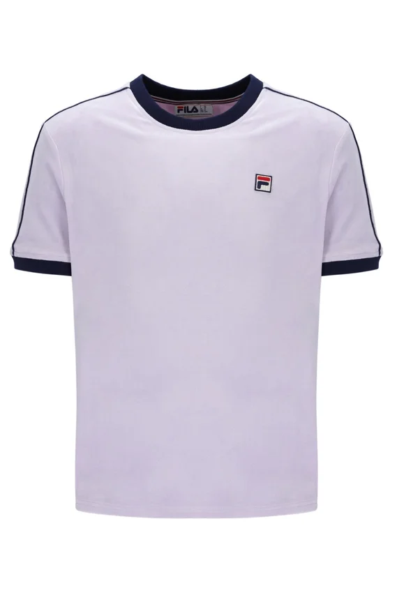 T-shirt en velours Basilio « Misty Lilac »