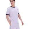 T-shirt en velours Basilio « Misty Lilac »