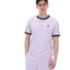 T-shirt en velours Basilio « Misty Lilac »