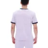 T-shirt en velours Basilio « Misty Lilac »