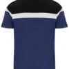 T-shirt Fila Aiden « Cut & Sew » bleu marine