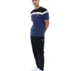 T-shirt Fila Aiden « Cut & Sew » bleu marine