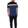 T-shirt Fila Aiden « Cut & Sew » bleu marine