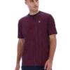 T-shirt Fila bleu marine à imprimé Nilo à fines rayures
