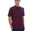 T-shirt Fila bleu marine à imprimé Nilo à fines rayures