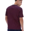 T-shirt Fila bleu marine à imprimé Nilo à fines rayures
