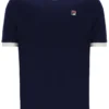 T-shirt Fila Marconi Essential Ringer bleu marine