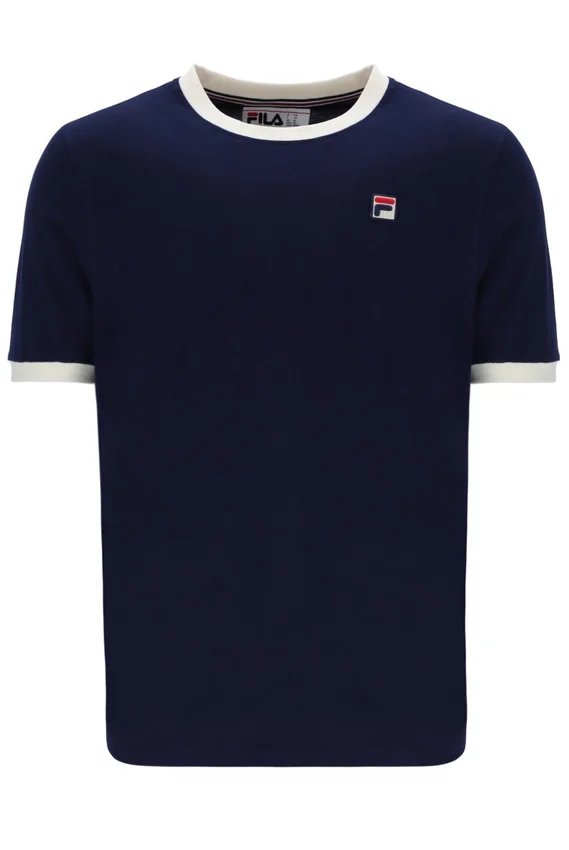 T-shirt Fila Marconi Essential Ringer bleu marine