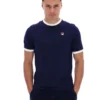 T-shirt Fila Marconi Essential Ringer bleu marine
