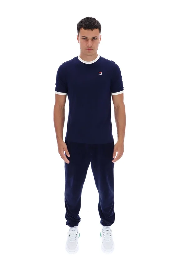 T-shirt Fila Marconi Essential Ringer bleu marine