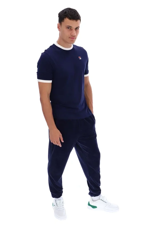 T-shirt Fila Marconi Essential Ringer bleu marine