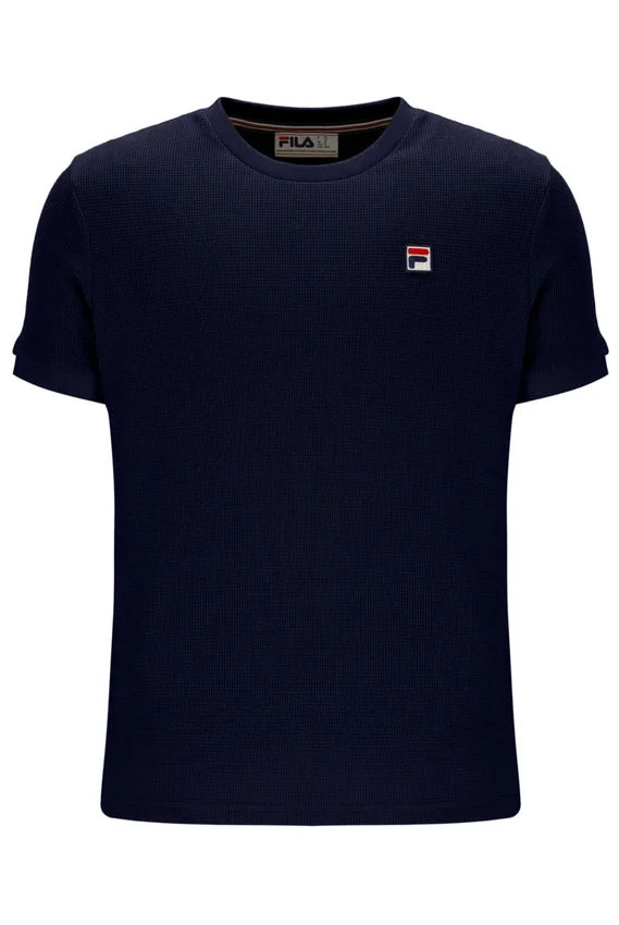 T-shirt Fila Navy Ash Micro Waffle Ringer