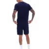 T-shirt Fila Navy Ash Micro Waffle Ringer