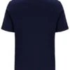 T-shirt Fila Navy Williams à passepoils contrastés