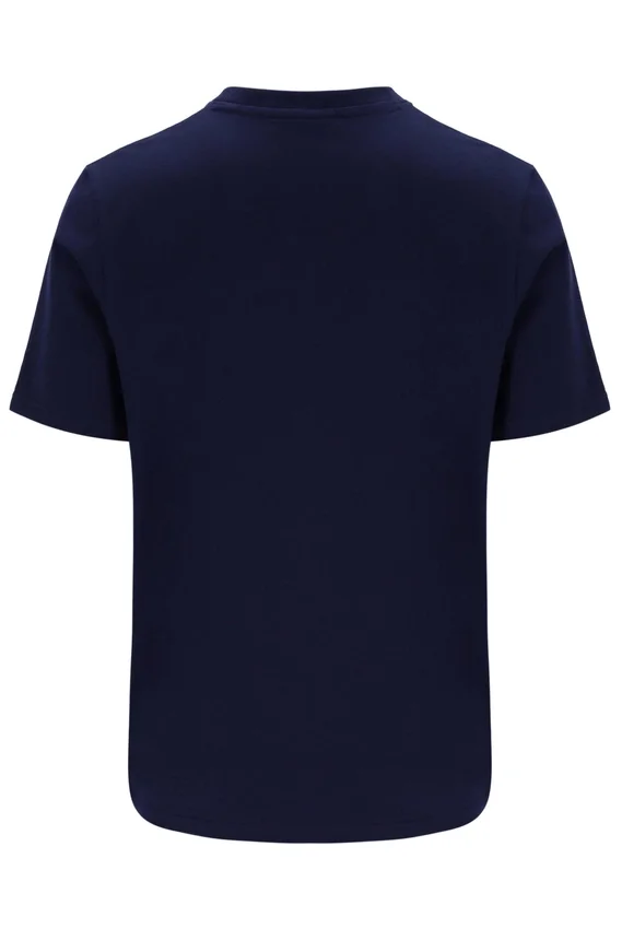 T-shirt Fila Navy Williams à passepoils contrastés