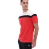 T-shirt Fila Red Aiden Cut and Sew