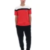 T-shirt Fila Red Aiden Cut and Sew