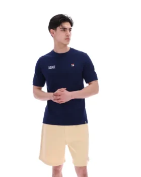T-shirt Fila Silvio Simple bleu marine