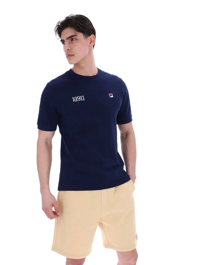 T-shirt Fila Silvio Simple bleu marine