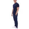 T-shirt Fila Terri bleu marine avec passepoil contrasté