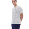 T-shirt à fines rayures imprimé Gardenia Nilo