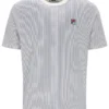 T-shirt à fines rayures imprimé Gardenia Nilo