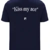 T-shirt graphique Fila bleu marine Osvaldo