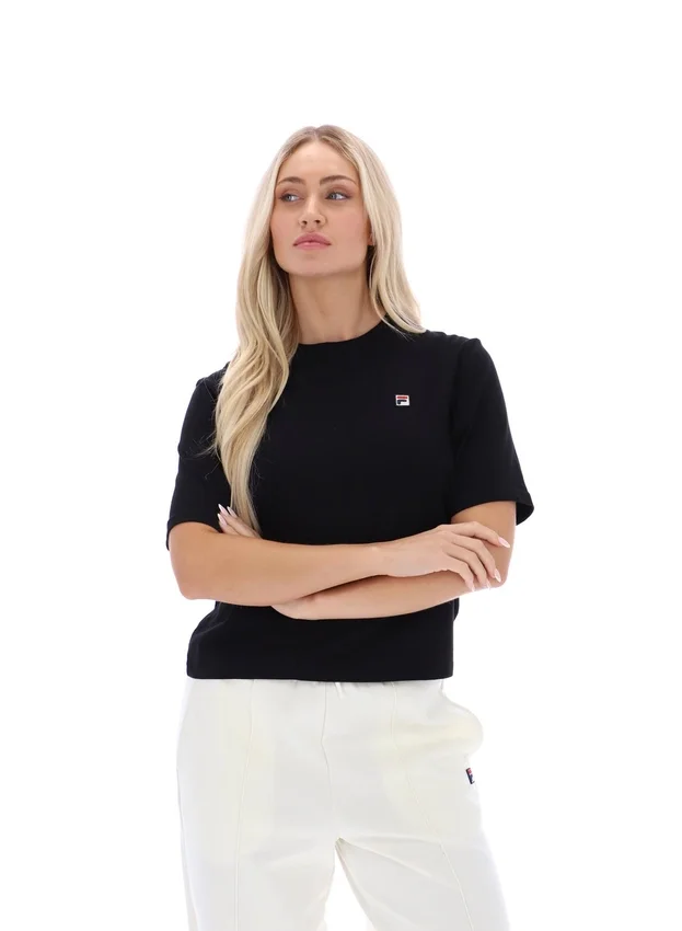 T-shirt Holly Boxy noir