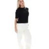 T-shirt Holly Boxy noir
