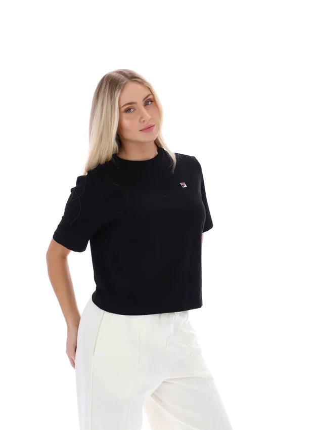 T-shirt Holly Boxy noir