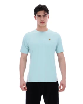 T-shirt Lawrenze d'inspiration fitness, bleu sterling