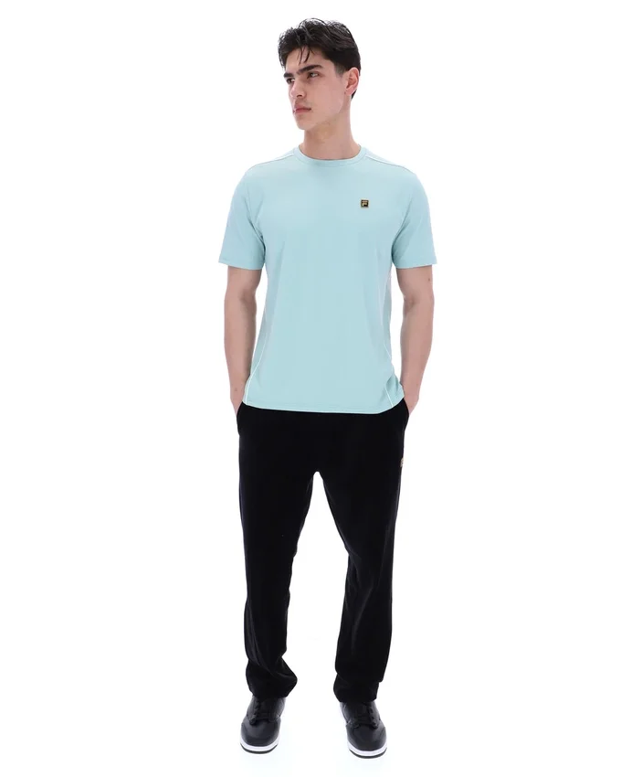 T-shirt Lawrenze d'inspiration fitness, bleu sterling