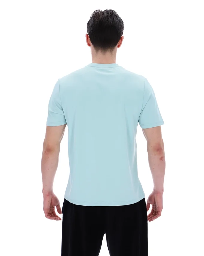 T-shirt Lawrenze d'inspiration fitness, bleu sterling