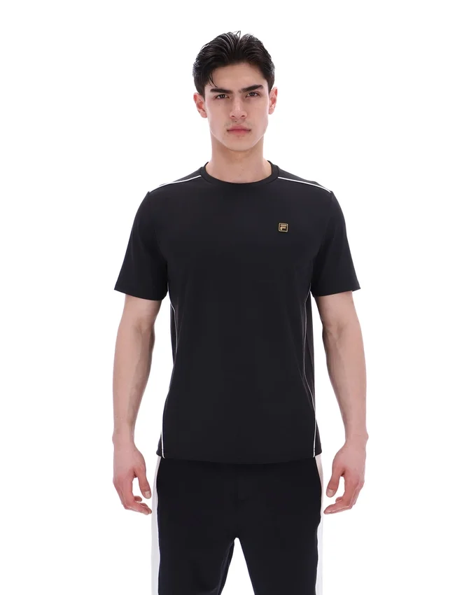 T-shirt Lawrenze d'inspiration fitness noir