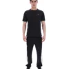 T-shirt Lawrenze d'inspiration fitness noir