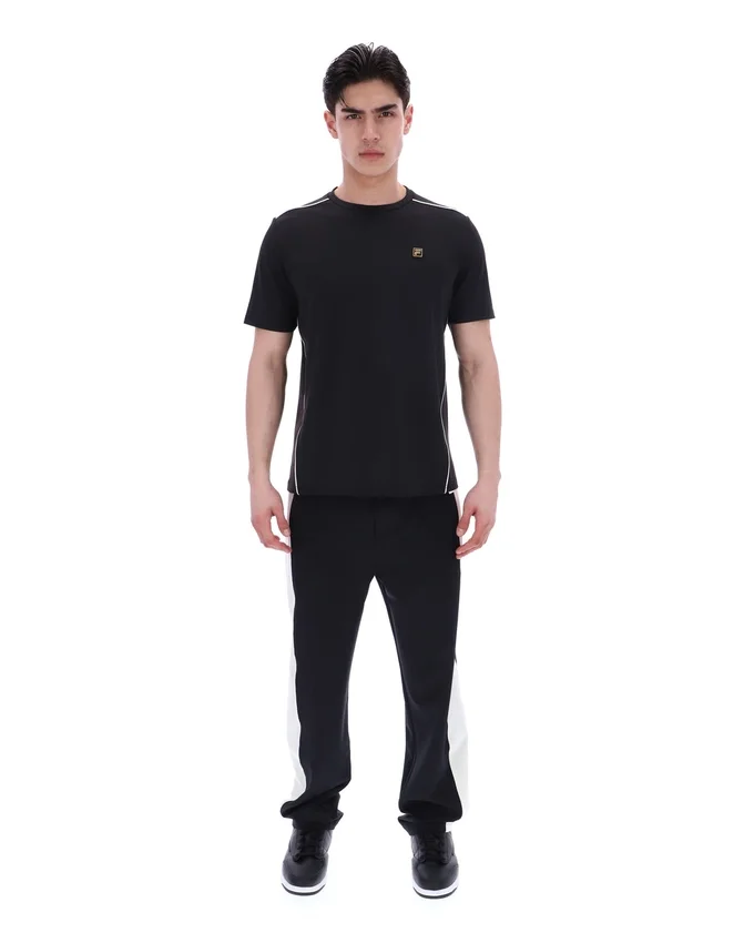 T-shirt Lawrenze d'inspiration fitness noir