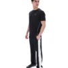 T-shirt Lawrenze d'inspiration fitness noir
