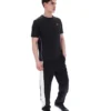 T-shirt Lawrenze d'inspiration fitness noir