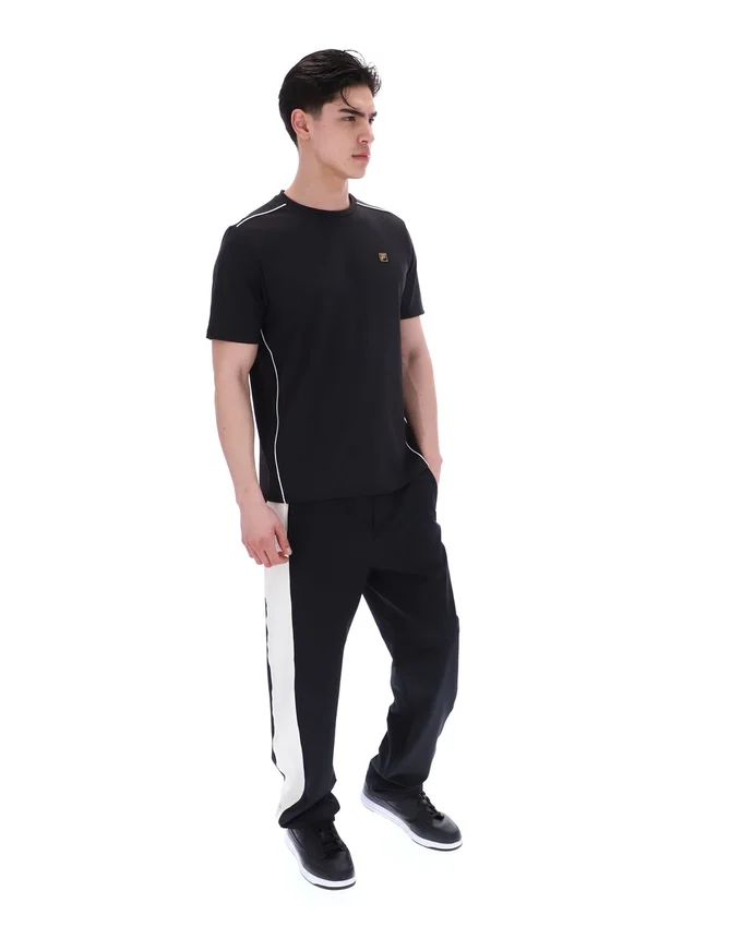 T-shirt Lawrenze d'inspiration fitness noir