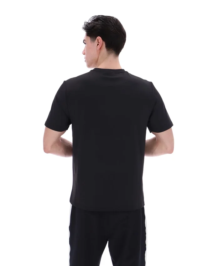 T-shirt Lawrenze d'inspiration fitness noir