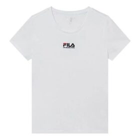 T-shirt à manches courtes 2019 minimaliste brodé, blanc