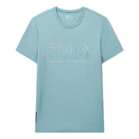 T-shirt à manches courtes avec imprimé ajouré, vert